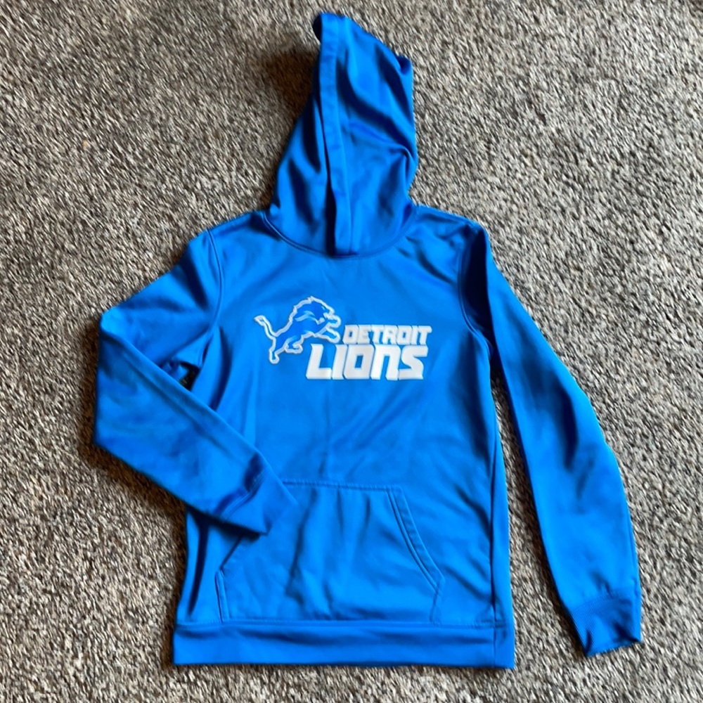 Detroit Lions hooded sweatshirt size 10/12